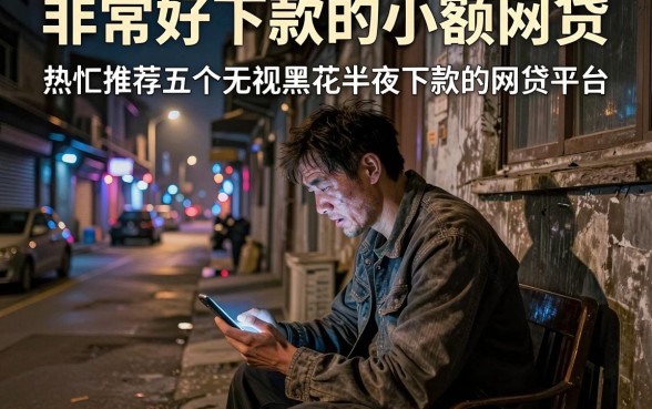 非常好下款的小额网贷，热忱推荐五个无视黑花半夜下款的网贷平台