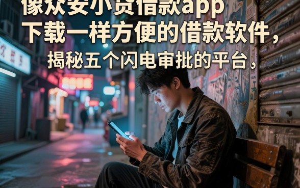 像众安小贷借款app下载一样方便的借款软件,揭秘五个闪电审批的平台