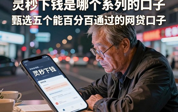 灵秒下钱是哪个系列的口子，甄选五个能百分百通过的网贷口子