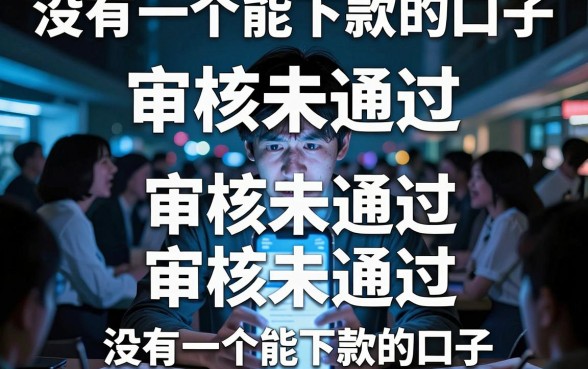 没有一个能下款的口子,胪列五个无视黑白户下款的口子