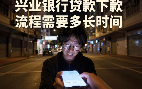 兴业银行贷款下款流程需要多长时间,精选5个无视黑白户秒下款口子软件