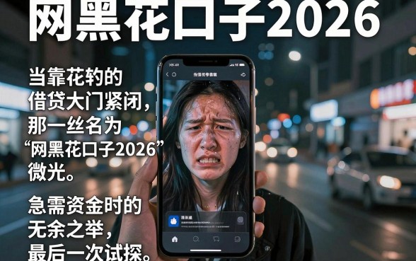 网黑花口子2026,细致阐述5个靠谱借钱的网贷app