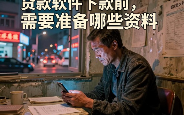 贷款软件下款前需要准备哪些资料,详尽说明五个轻松贷10万的平台