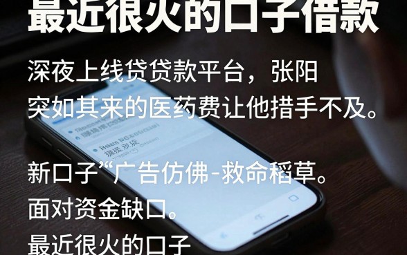 最近很火的口子借款，详尽说明五个新上线贷款平台门槛低平台