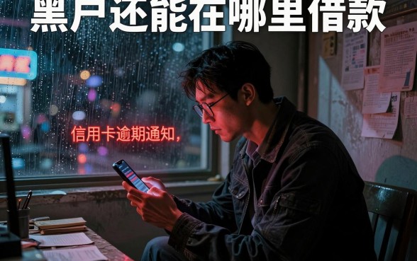 黑户还能在哪里借款,陈列5个芝麻分负面借款的平台