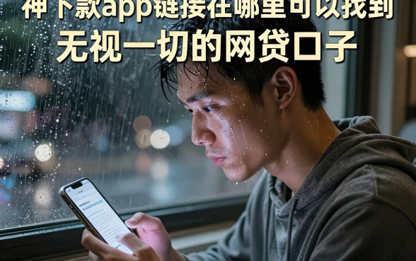 神下款app链接在哪里可以找到,规整五个无视一切的网贷口子