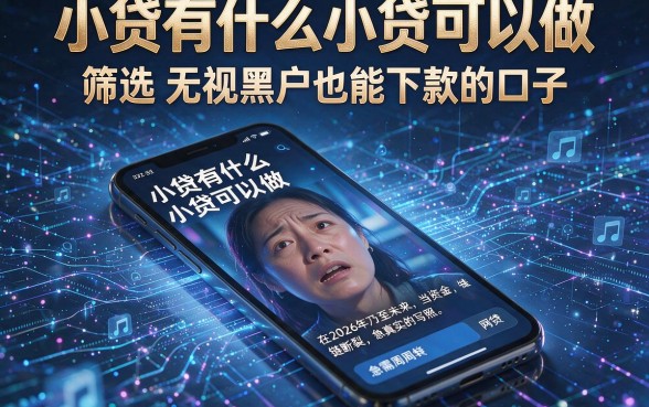 小贷有什么小贷可以做,筛选五个无视黑户也能下款的口子