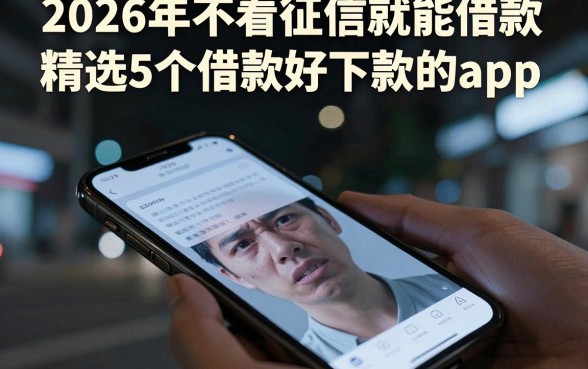 2026年不看征信就能借款,精选5个借款好下款的app