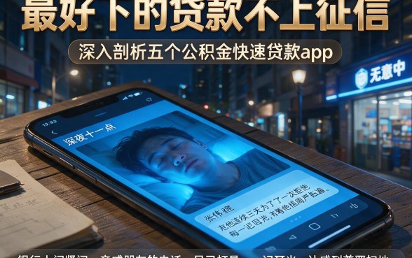 最好下的贷款不上征信，深入剖析五个公积金快速贷款app