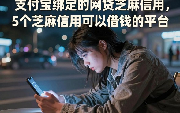 支付宝绑定的网贷芝麻信用,揭秘5个芝麻信用可以借钱的平台
