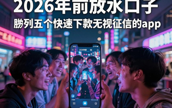 2026年前放水口子,胪列五个快速下款无视征信的app