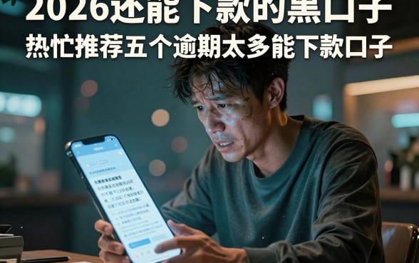 2026还能下款的黑口子,热忱推荐五个逾期太多能下款口子