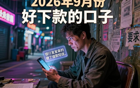 2026年9月份好下款的口子,遴选五个网贷口子风控不严的口子