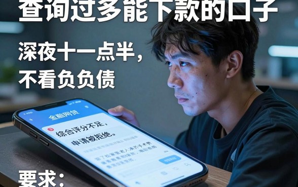 查询过多能下款的口子，细致阐述五个不看负债和征信的软件