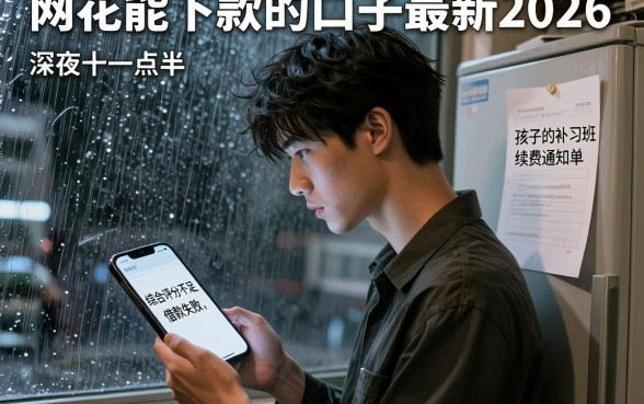 网花能下款的口子最新2026,遴选5个无视综合评分不足的网贷