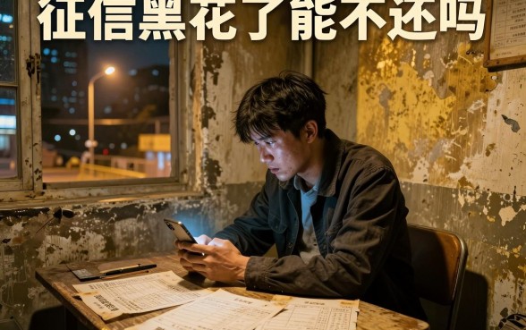 征信黑花了能不还吗,筛选五个值得信赖的借贷软件