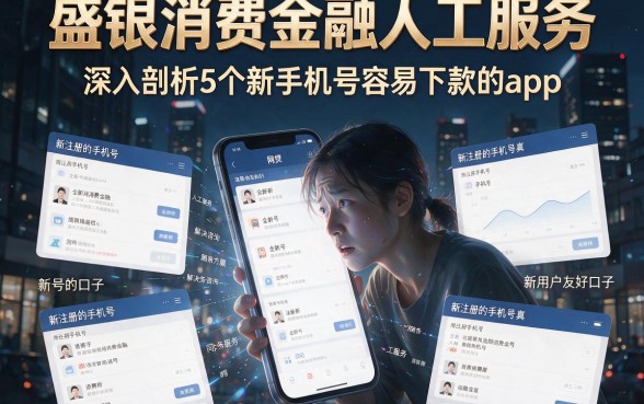 盛银消费金融人工服务，深入剖析5个新手机号容易下款的app