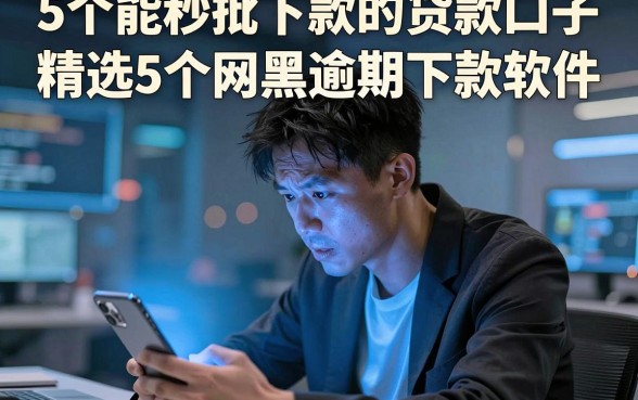 5个能秒批下款的贷款口子,精选5个网黑逾期下款软件