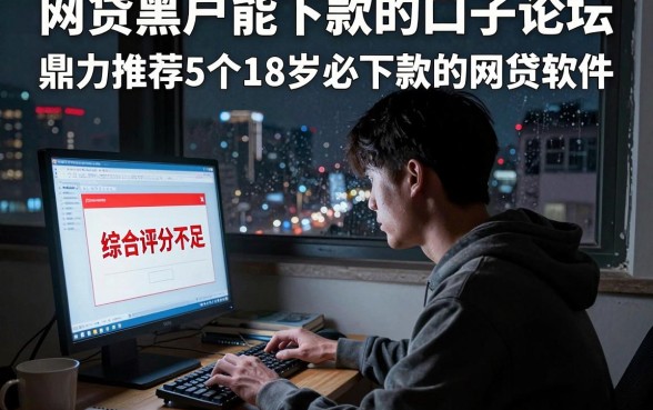 网贷黑户能下款的口子论坛,鼎力推荐5个18岁必下款的网贷软件