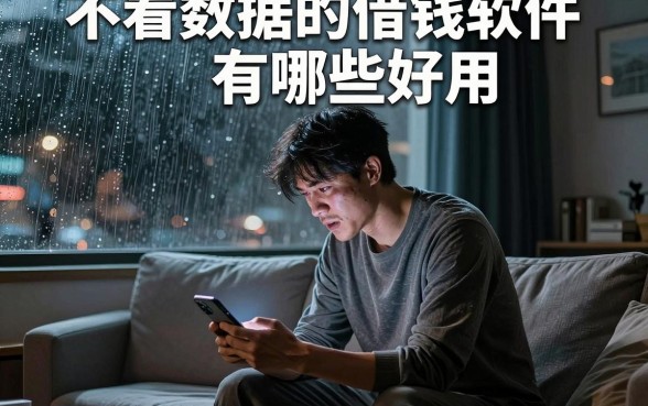 不看数据的借钱软件有哪些好用,热忱推荐五个11月能贷款的口子