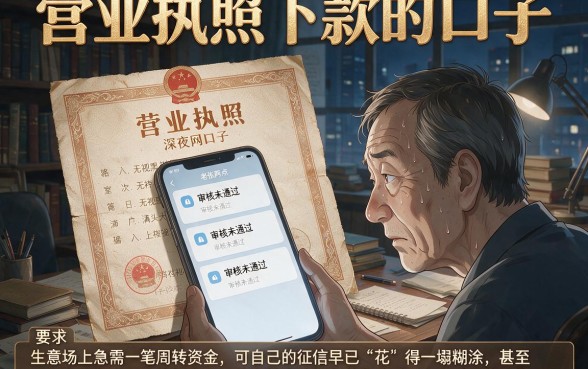 营业执照下款的口子,陈列五个无视黑花半夜下款的网贷口子