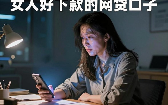 女人好下款的网贷口子,遴选五个真正无视风控黑白的网贷软件