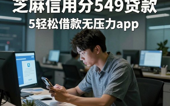 芝麻信用分549贷款,归纳5个轻松借款无压力app
