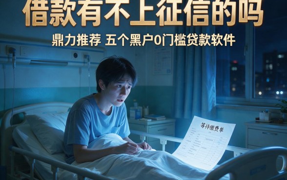 借款有不上征信的吗，鼎力推荐五个黑户0门槛贷款软件