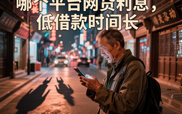 哪个平台网贷利息低借款时间长,详尽说明五个苏州黑户贷款5万的口子