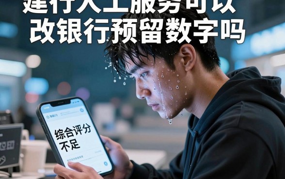建行人工服务可以改银行预留数字吗,归纳5个无视综合评分不足必下款口子
