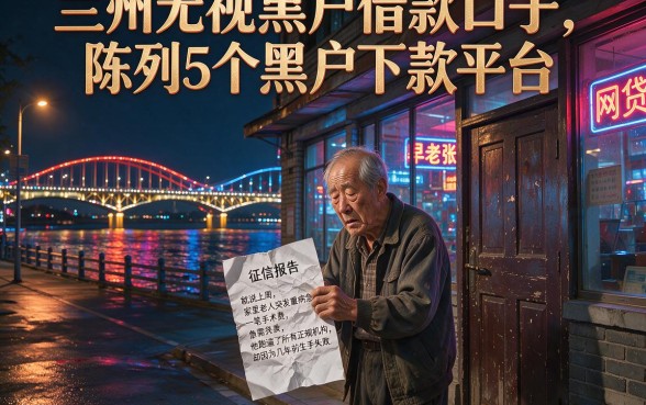 兰州无视黑户借款口子,陈列5个黑户下款平台