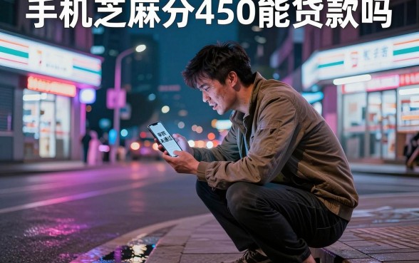 手机芝麻分450能贷款吗,详尽说明5个征信花了可以借钱的网贷app