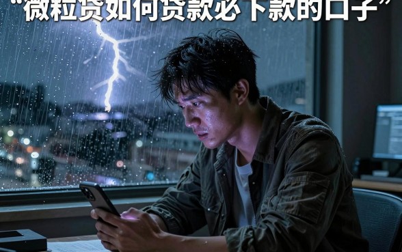 微粒贷如何贷款必下款的口子，概览五个网黑逾期下款app