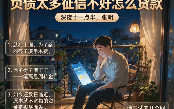 负债太多征信不好怎么贷款,详尽说明五个比较靠谱的借钱平台