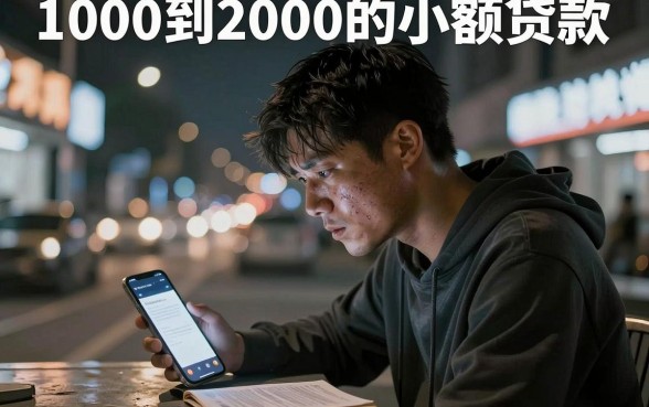 1000到2000的小额贷款,规整5个无视黑白百分百下款的借款口子
