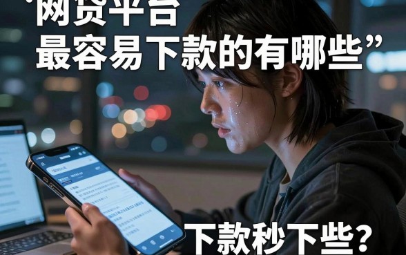 网贷平台最容易下款的有哪些,筛选五个无视一切包下款5000秒下款的口子