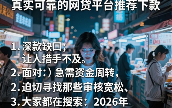 真实可靠的网贷平台推荐下款，归纳五个贷款好做不看征信的软件