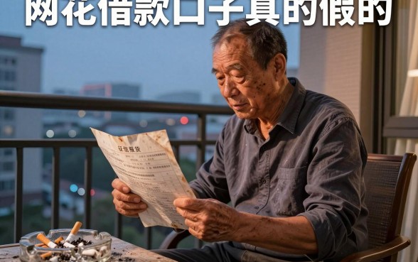 网花借款口子真的假的，整合五个借钱平台不看综合评估的口子
