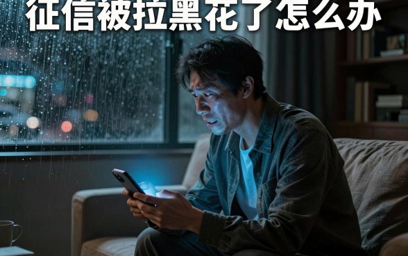 征信被拉黑花了怎么办,汇总五个极速审核的网贷app