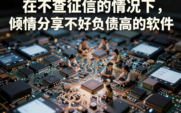 在不查征信的情况下,倾情分享五个征信不好负债高的软件