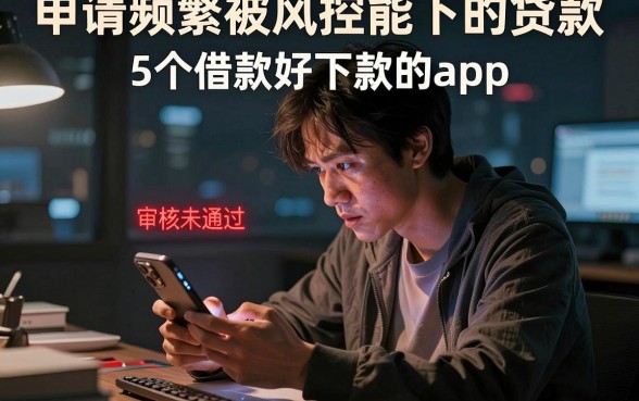 申请频繁被风控能下的贷款，详尽说明5个借款好下款的app