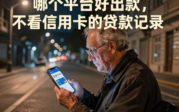 哪个平台好出款不看信用卡的贷款记录,详尽说明5个无视征信黑户口子
