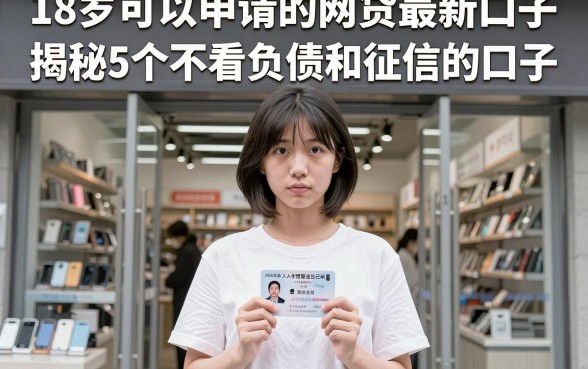 18岁可以申请的网贷最新口子,揭秘5个不看负债和征信的口子