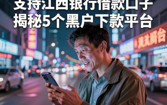 支持江西银行借款口子,揭秘5个黑户下款平台