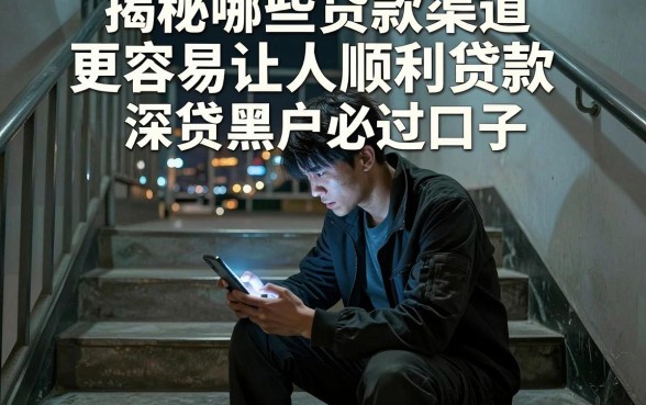 揭秘哪些贷款渠道更容易让人顺利贷款,枚举五个网贷黑户必过口子