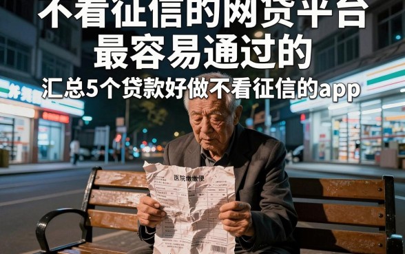 不看征信的网贷平台最容易通过的，汇总5个贷款好做不看征信的app