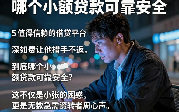 哪个小额贷款可靠安全,胪列5个值得信赖的借贷平台