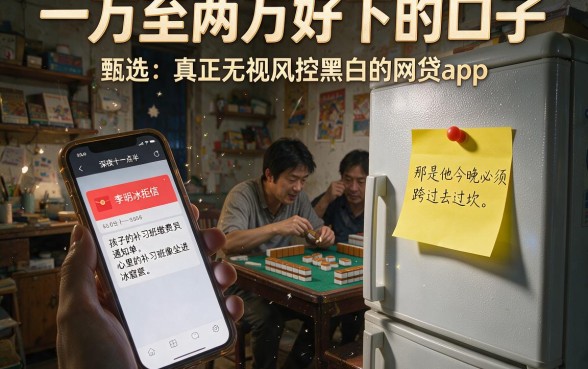 一万至两万好下的口子,甄选五个真正无视风控黑白的网贷app