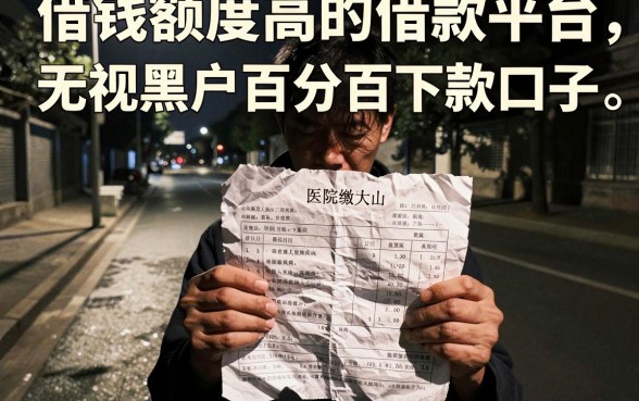 借钱额度高的借款平台,详细阐述五个无视黑户百分百下款口子