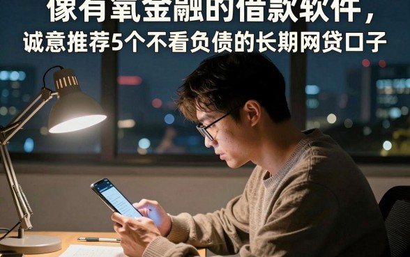 像有氧金融的借款软件，诚意推荐5个不看负债的长期网贷口子